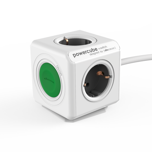 Electricity Monitor-4 outlet Plug-PowerCube – DesignNest Europe