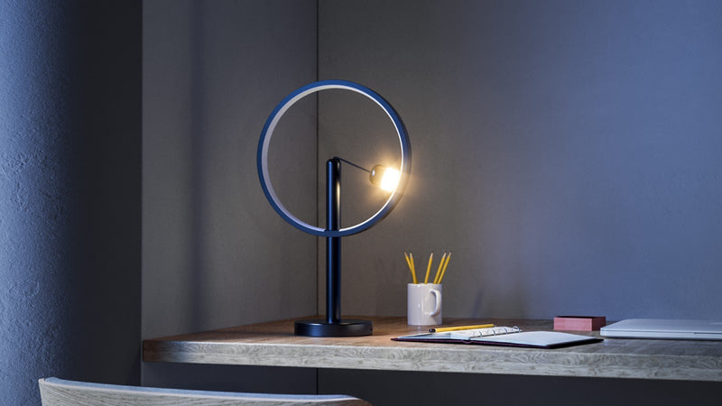 Enso Floating Lamp - Magnetic Levitation LED Lamp with 360-Degree Illumination