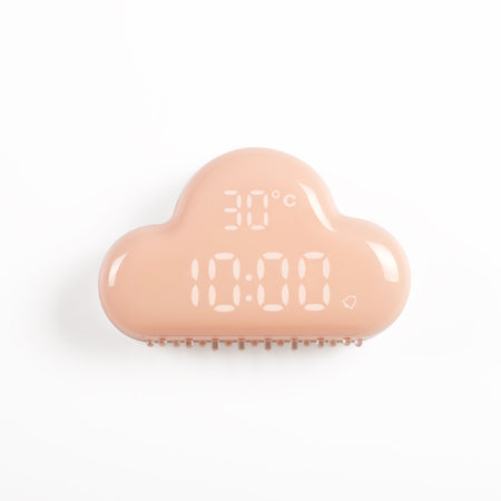 "AlarmClock Cloud MUID - Digital Alarm Clock with LED Display, Adjustable Brightness, and Temperature"

