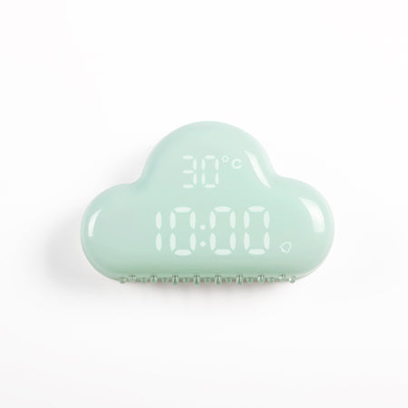 "AlarmClock Cloud MUID - Digital Alarm Clock with LED Display, Adjustable Brightness, and Temperature"

