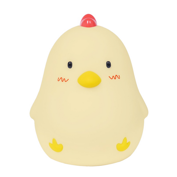 ChickenLamp MUID - Silicone LED Lamp in Chicken Shape, Playful Design, 30 cm Tall